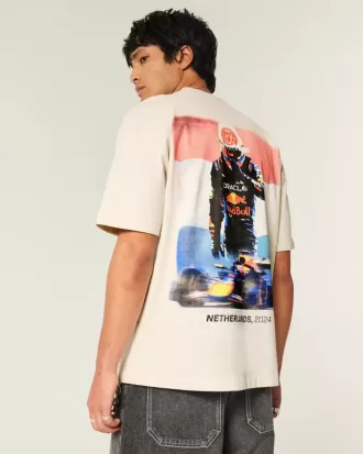 Boxy Heavyweight Oracle Red Bull Racing Graphic Tee Boxy Heavyweight Oracle Red Bull Racing Graphic Tee