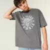 Boxy Rob Zombie Grafisch T-shirt Boxy Rob Zombie Grafisch T-shirt