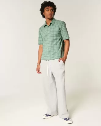 Boxy shirt met korte mouwen Boxy shirt met korte mouwen