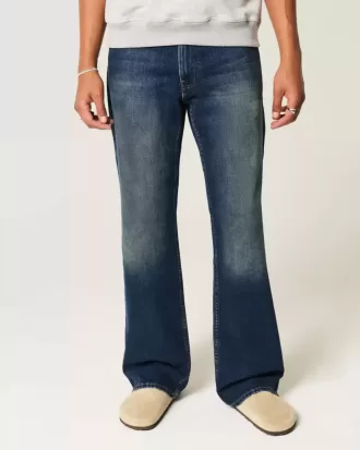 Donkere, relaxte bootcut jeans Donkere, relaxte bootcut jeans