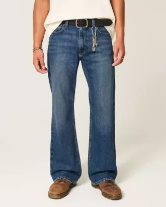 Donkere, relaxte bootcut jeans Donkere, relaxte bootcut jeans
