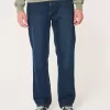 Donkere wassing losse jeans Donkere wassing losse jeans