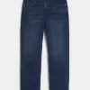 Donkere wassing losse jeans Donkere wassing losse jeans