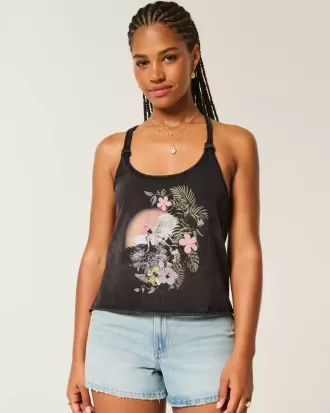 Easy Trend Drop Surf Grafisch Tanktop Easy Trend Drop Surf Grafisch Tanktop