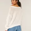 Gemakkelijk te naaien grafische slouchy crew trui Gemakkelijk te naaien grafische slouchy crew trui