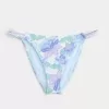 Gemengde hoog uitgesneden Cheeky Bikinibroek in Haakstijl Gemengde hoog uitgesneden Cheeky Bikinibroek in Haakstijl