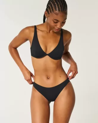 Geribbelde bikinibroek Geribbelde bikinibroek