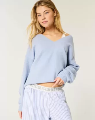 Hollister Comfy Cloud Oversized V-halstrui Hollister Comfy Cloud Oversized V-halstrui