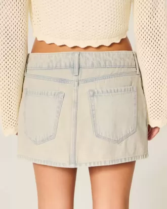 Lage denim minirok Lage denim minirok