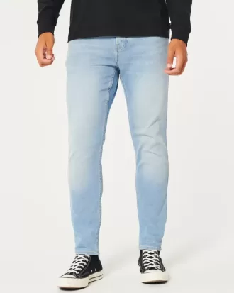 Licht gewassen atletische skinny jeans Licht gewassen atletische skinny jeans