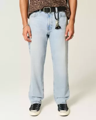Licht gewassen losse jeans Licht gewassen losse jeans