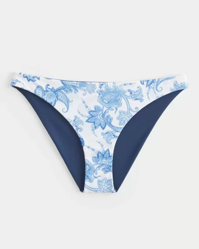 Omkeerbare laag uitgesneden Cheeky Bikinibroekje Omkeerbare laag uitgesneden Cheeky Bikinibroekje