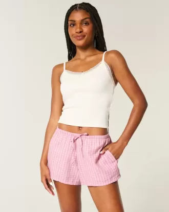 Oxford katoenen stropdas shorts Oxford katoenen stropdas shorts