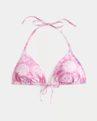 Spring Break Halter Triangel Bikinitop Spring Break Halter Triangel Bikinitop